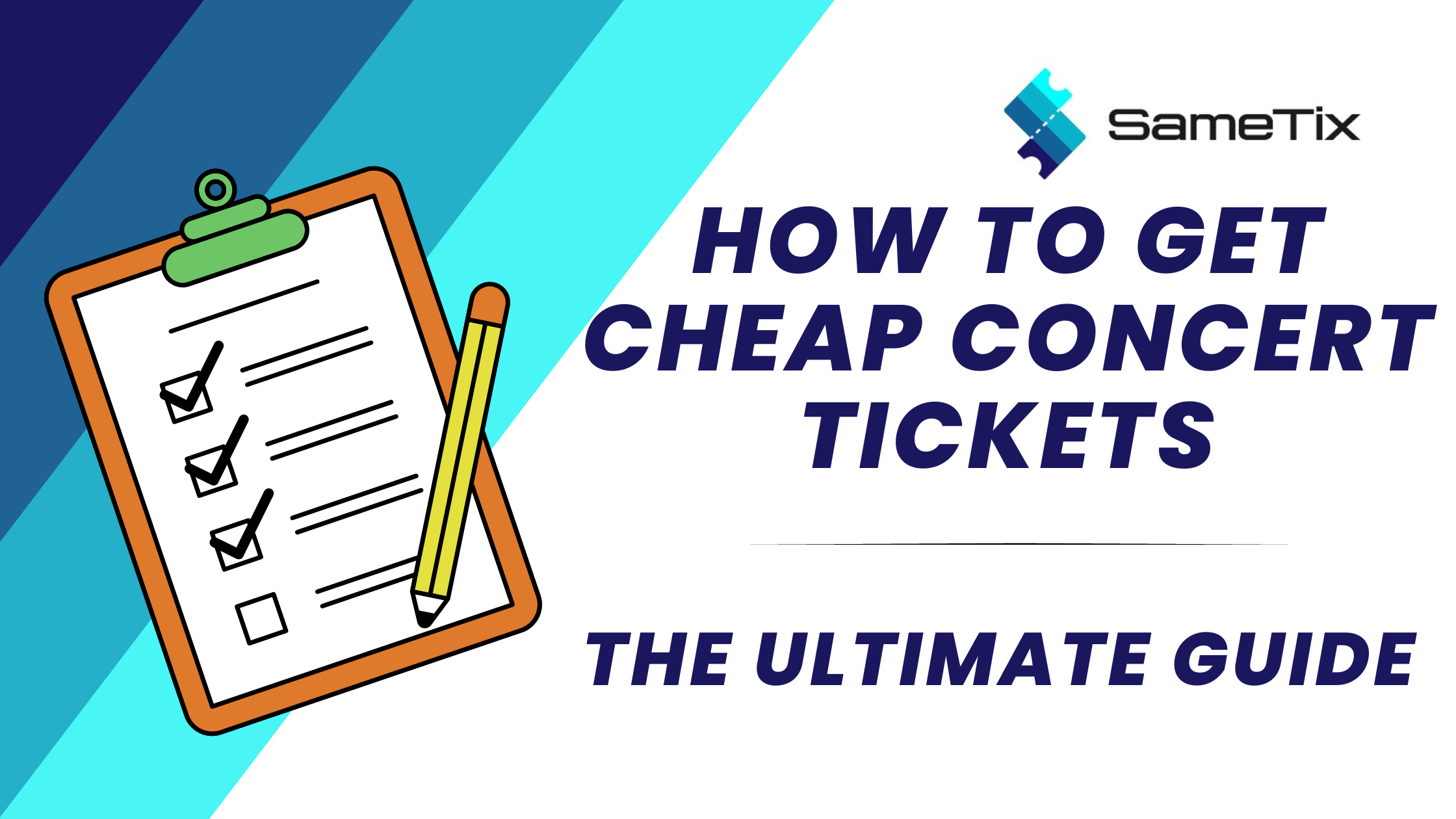 How To Get Cheap Concert Tickets The Ultimate Guide SameTix